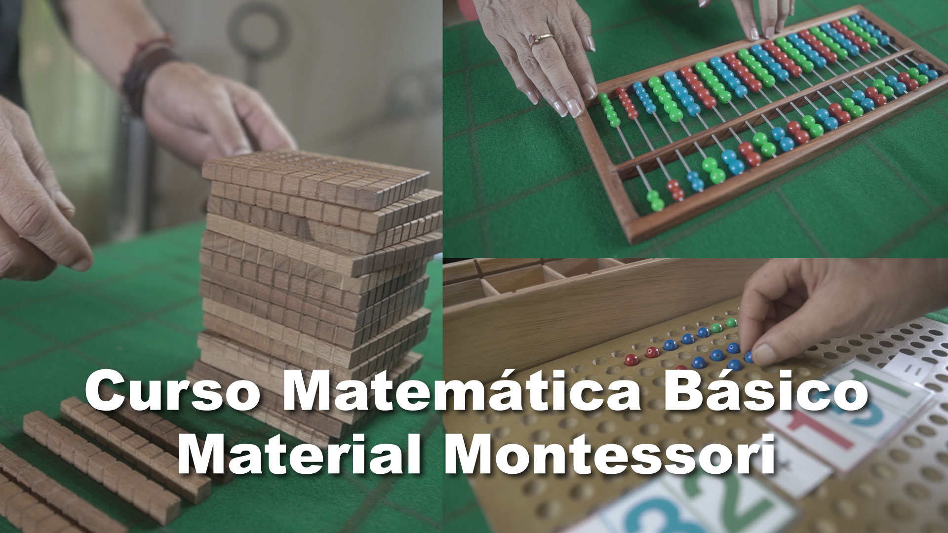 Curso de Matemática Básico con material didáctico concreto