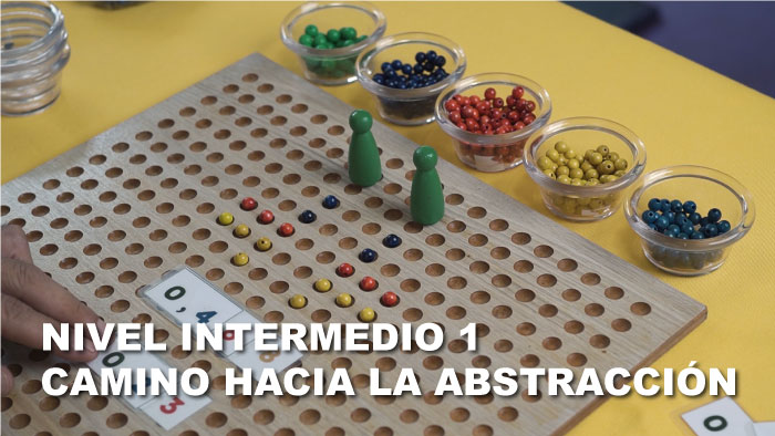 CAMINO HACIA LA ABSTRACCIÓN NIVEL INTERMEDIO 1  con tabla perforada